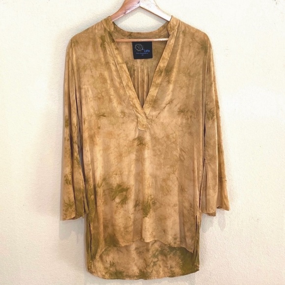 Planet Blue Blue Life Tie Dye Coverup Dress - Picture 3 of 8